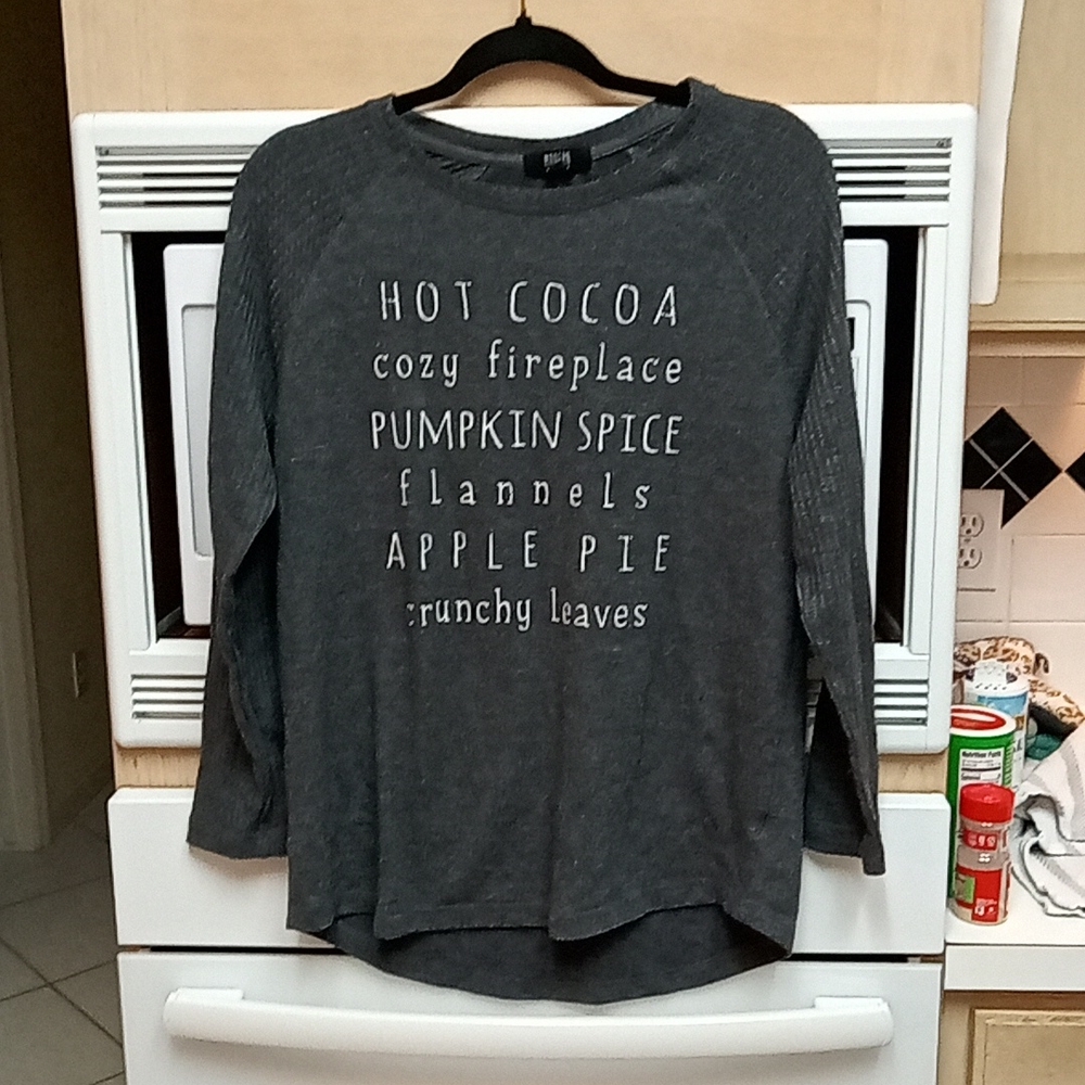 Fall long sleeve t-shirt